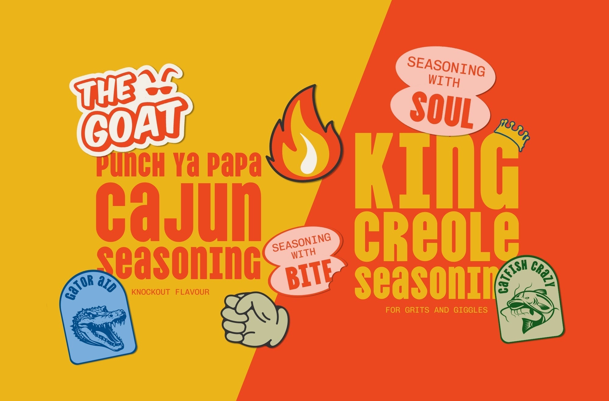 New Blends: King Creole and Punch Ya Papa Cajun!