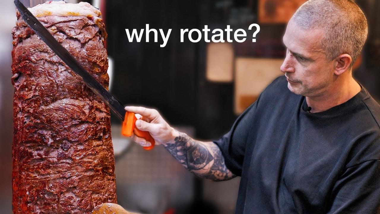 Video of the Week: Why Spinning Meat Tastes Better by Andy Cooks