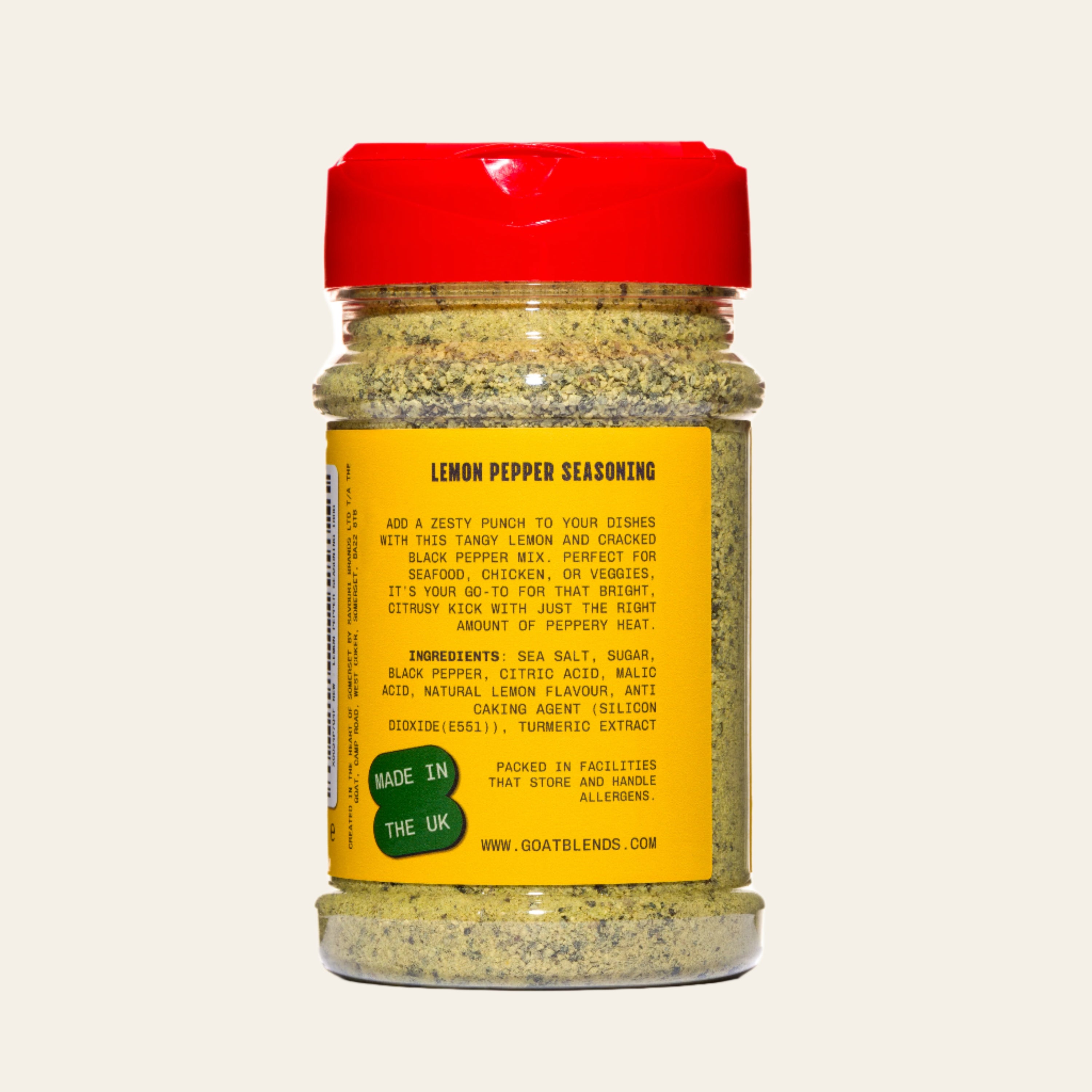 Lemon Pepper Seasoning - 180g