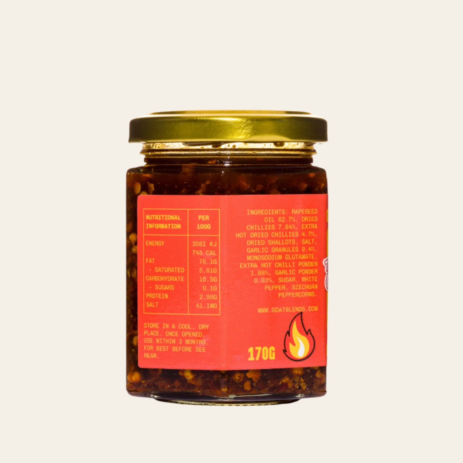 Garlic & Shallot Chilli Oil - 170g Jar