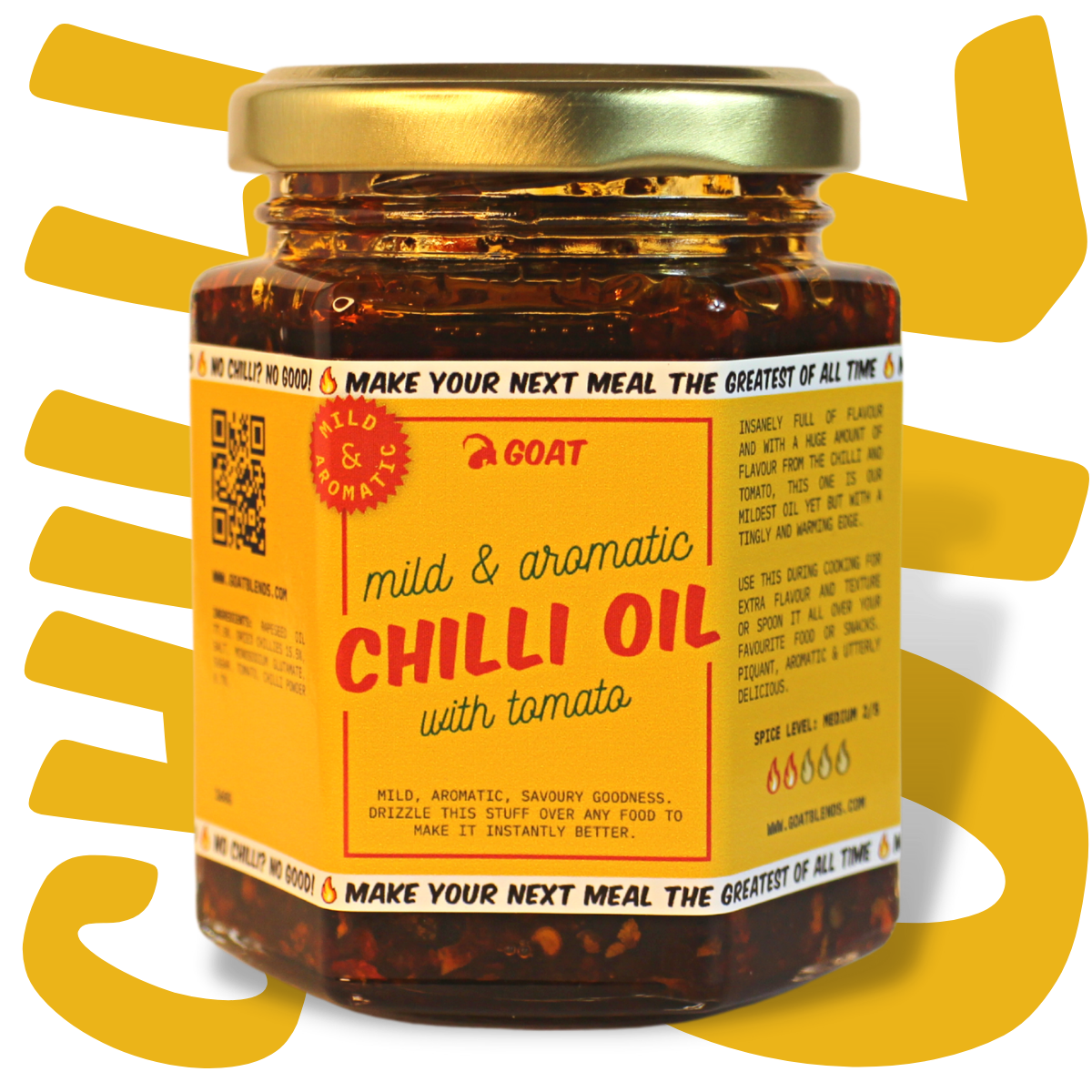 Mild & Aromatic Chilli Oil 160g